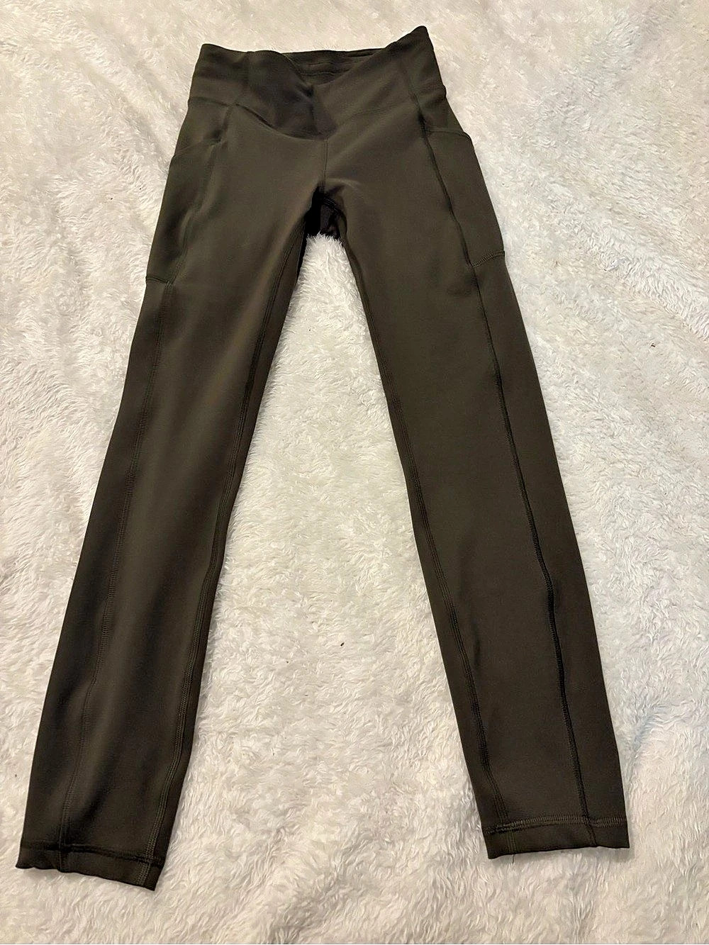 Lululemon Align High-Rise Crop 21" with Pockets Black Leggings
